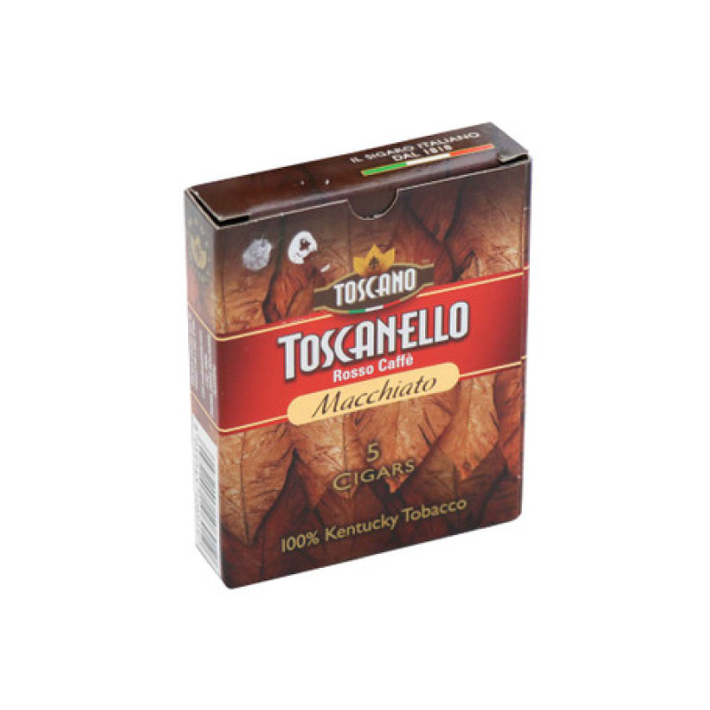 TOSCANELLO ROSSO CAFFE MACHIATO 5 PCS